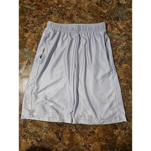 Old Navy Active Basketball Shorts Teen Size XL Shorts w/‎ Drawstring Gray(A51)